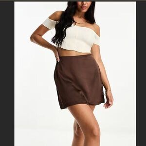 Abercrombie & Fitch Satin Skort